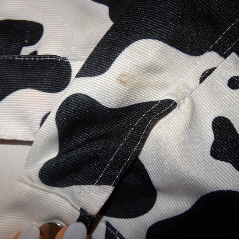 Cowprint Cropped Jacket - Picture 4 of 5